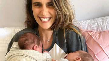 Em relato de sororidade e empatia, Marcella refletiu sobre os desafios da maternidade - Instagram/@marcellafogaca
