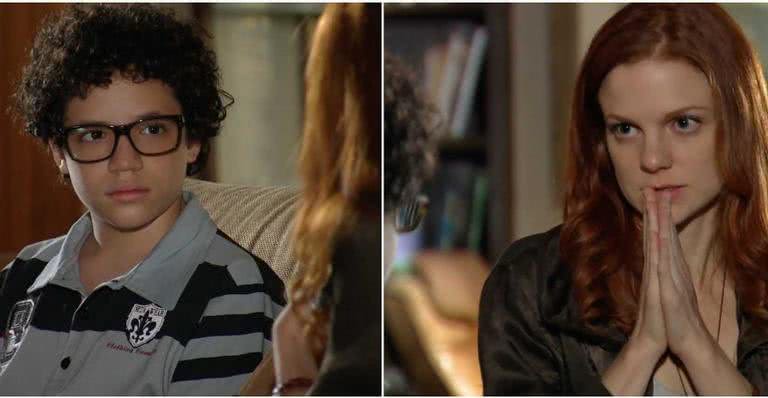 Francisco e Nanda em 'A Vida da Gente' - TV Globo