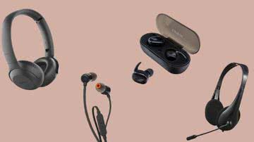 Conheça modelos de fone de ouvido e escolha o seu favorito - Reprodução/Amazon