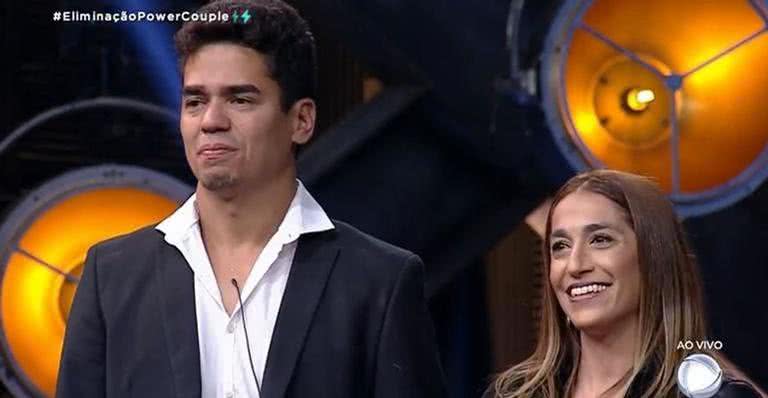 Dany e Fábio são os eliminados da semana no 'Power Couple Brasil' - Record TV