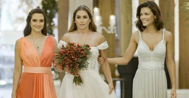 Trio protagonista irá presenciar muitos casamentos no último capítulo - Globo