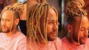 Neymar raspa o cabelo após desistir de tranças - Instagram/@nandabradiisburguesinha