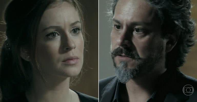 Maria Isis e José Alfredo na novela 'Império' - TV Globo