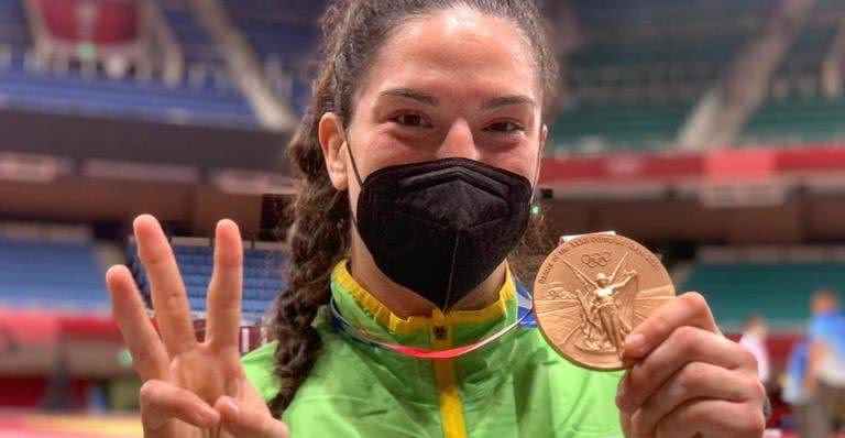 Brasil soma 6 medalhas até a manhã desta quinta-feira (29) - Lara Monsores/CBJ/Instagram/@ timebrasil