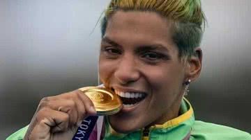 Ana Marcela garantiu ouro nas Olimpíadas de Tóquio - Reprodução/Instagram