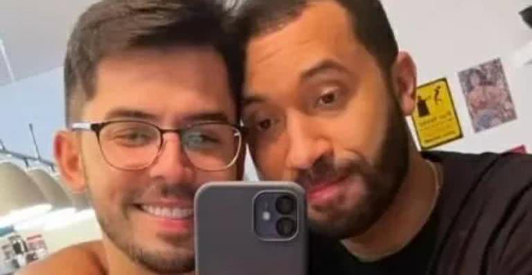 Gil e Plínio Vasconcelos, seu novo affair - Instagram/@dr.pliniovasconcellos