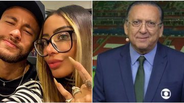 Rafaella saiu em defesa de Neymar e mandou recado para Galvão Bueno - Reprodução: Instagram/ Globo