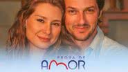 Casal protagonista da novela 'Prova de Amor' - Divulgação/Record TV