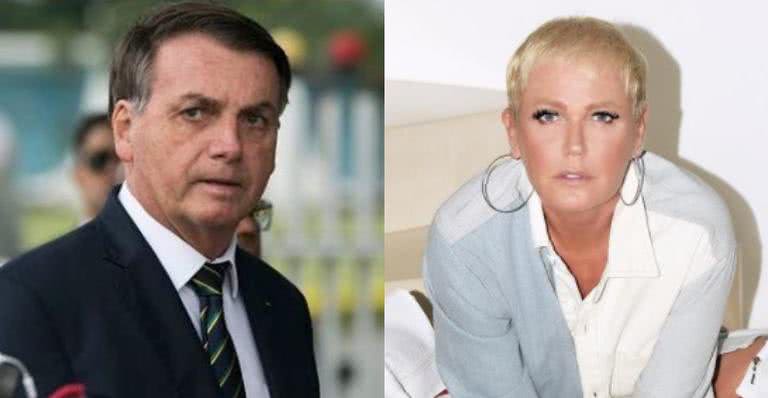 Jair Bolsonaro rebate comentários de Xuxa Meneghel nas redes sociais - Instagram/@jairmessiasbolsonaro / @xuxameneghel