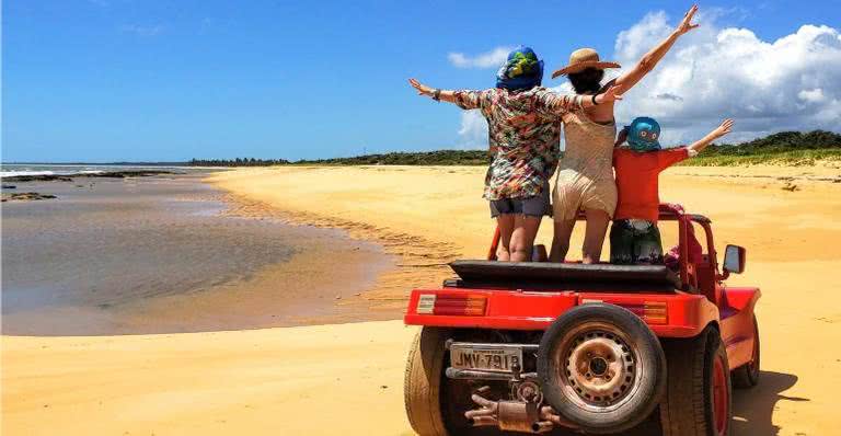 Passeio de bugre é sucesso no Nordeste. - Arquivo pessoal