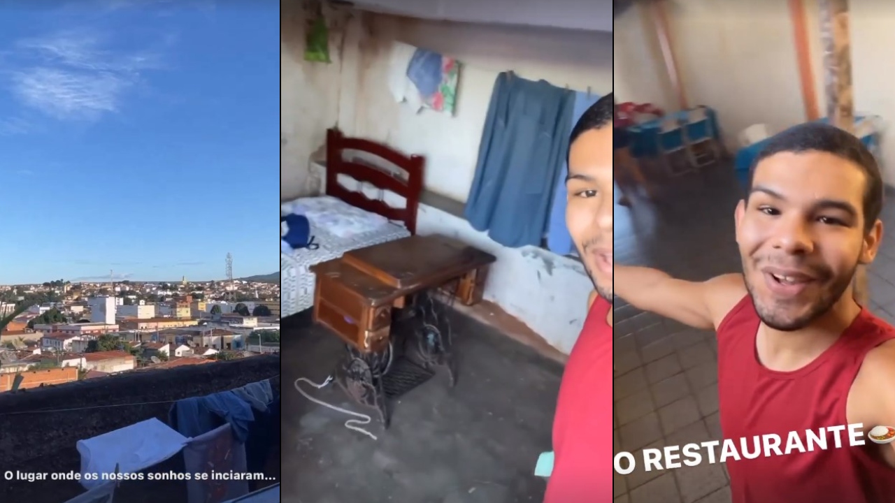 Vyni faz um tour pelos cômodos da casa de sua família, em Crato, no Ceará - Instagram/@vyniof