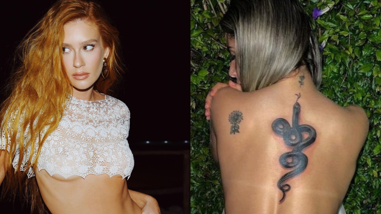 Marina Ruy Barbosa sobre tatuagem polêmica de influencer: “Pensem antes de  fazer”