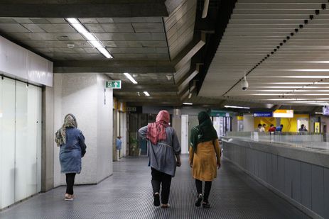 Refugiados no Aeroporto de Guarulhos