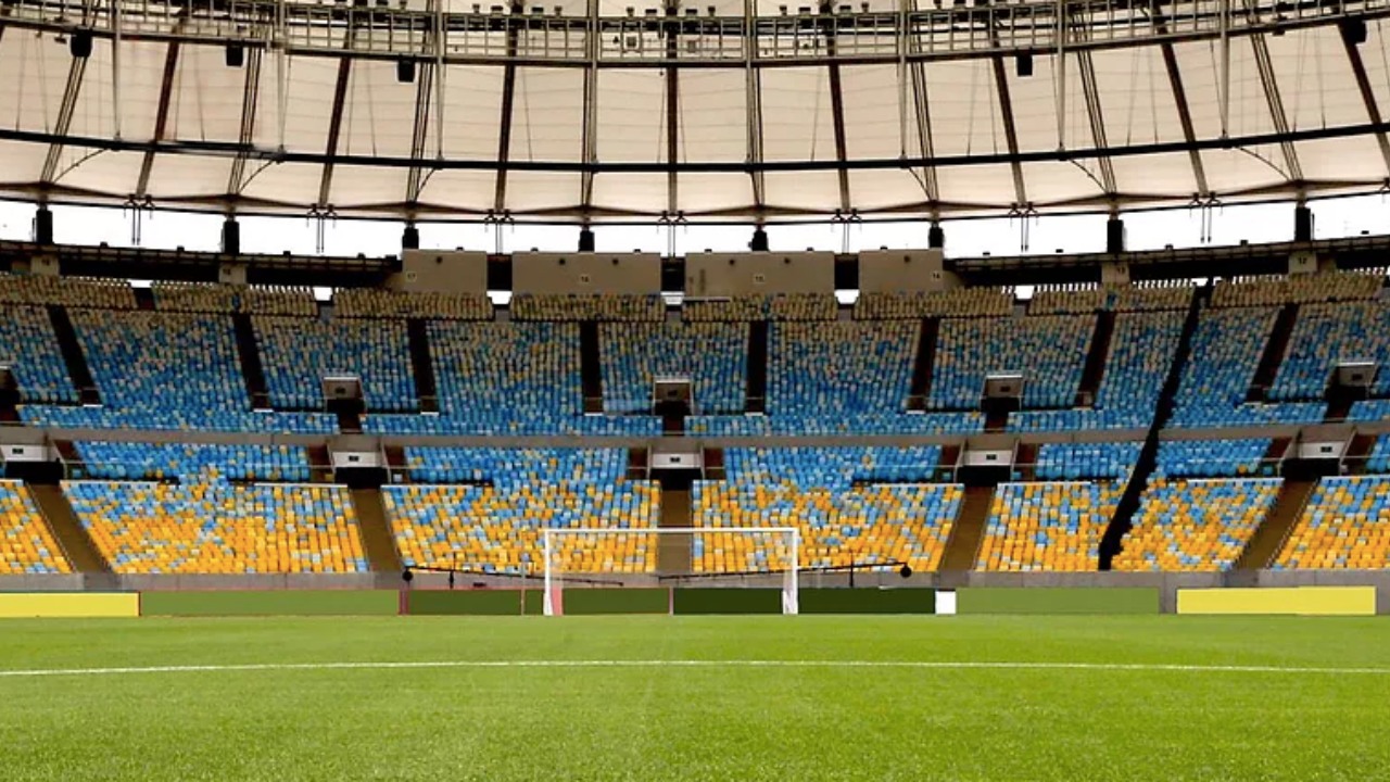 Programação do jogo de futebol, fundo esportivo do conceito brasil vs  argentina, bandeiras dos países