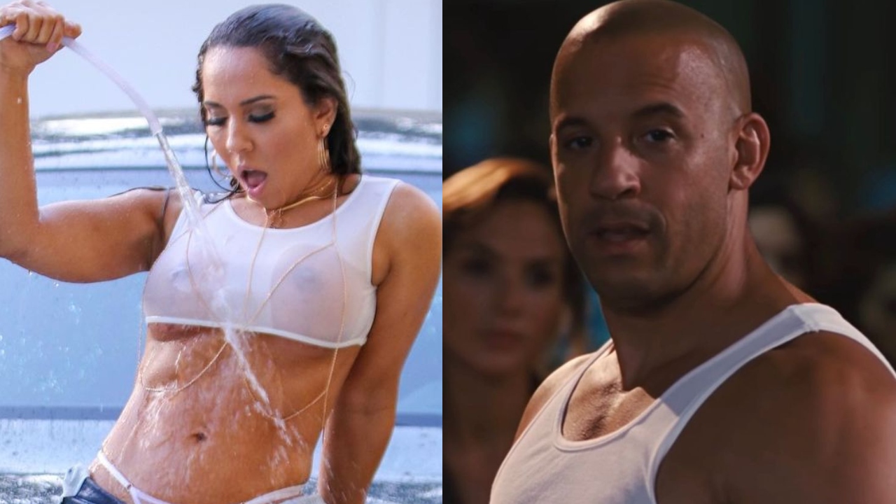 Mulher Melão revela que já transou com Vin Diesel: “Veloz e furioso”