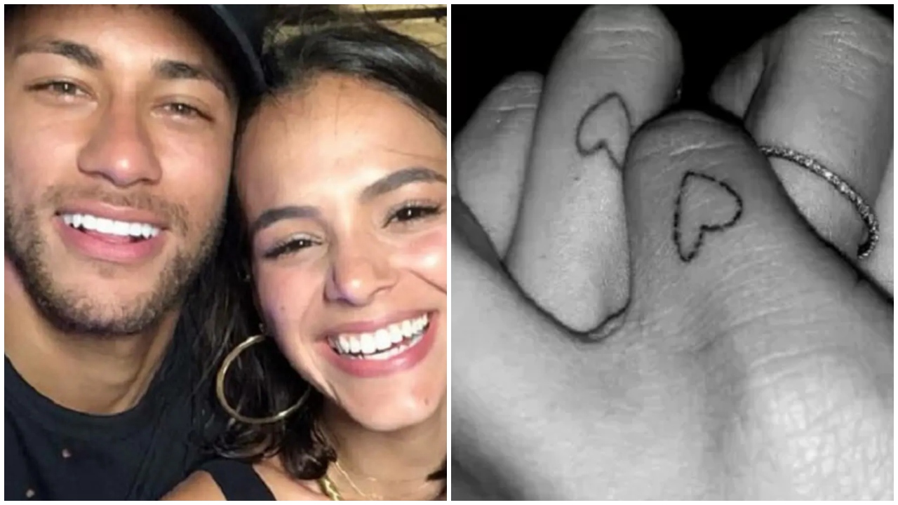 Tatuador afirma que Neymar cobriu tatuagem em homenagem à Bruna Marquezine