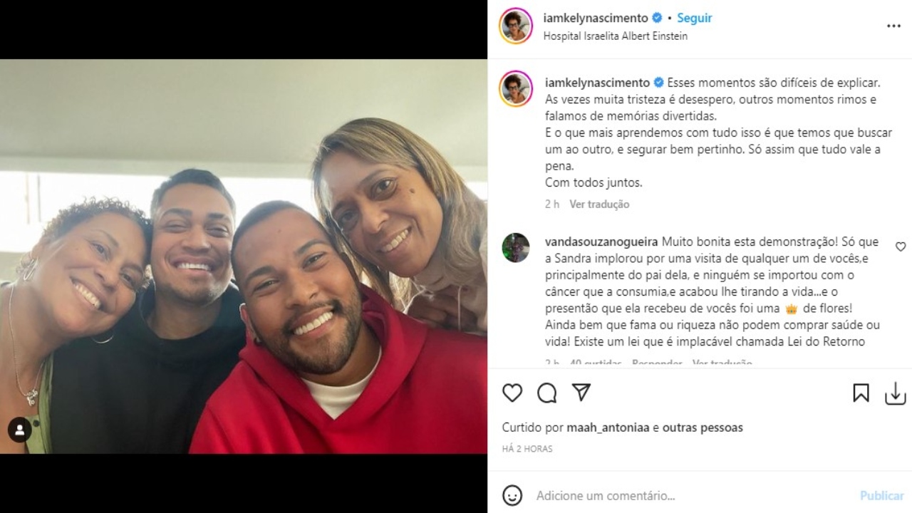 Pelé Recebe Visita Dos Netos Filhos De Sandra Regina “temos Que Buscar Um Ao Outro” 3980