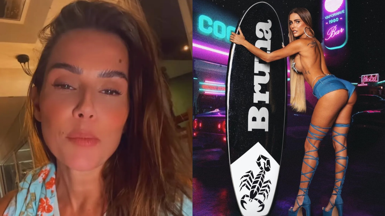 Deborah Secco decide sortear prancha de Bruna Surfistinha e anima  internautas