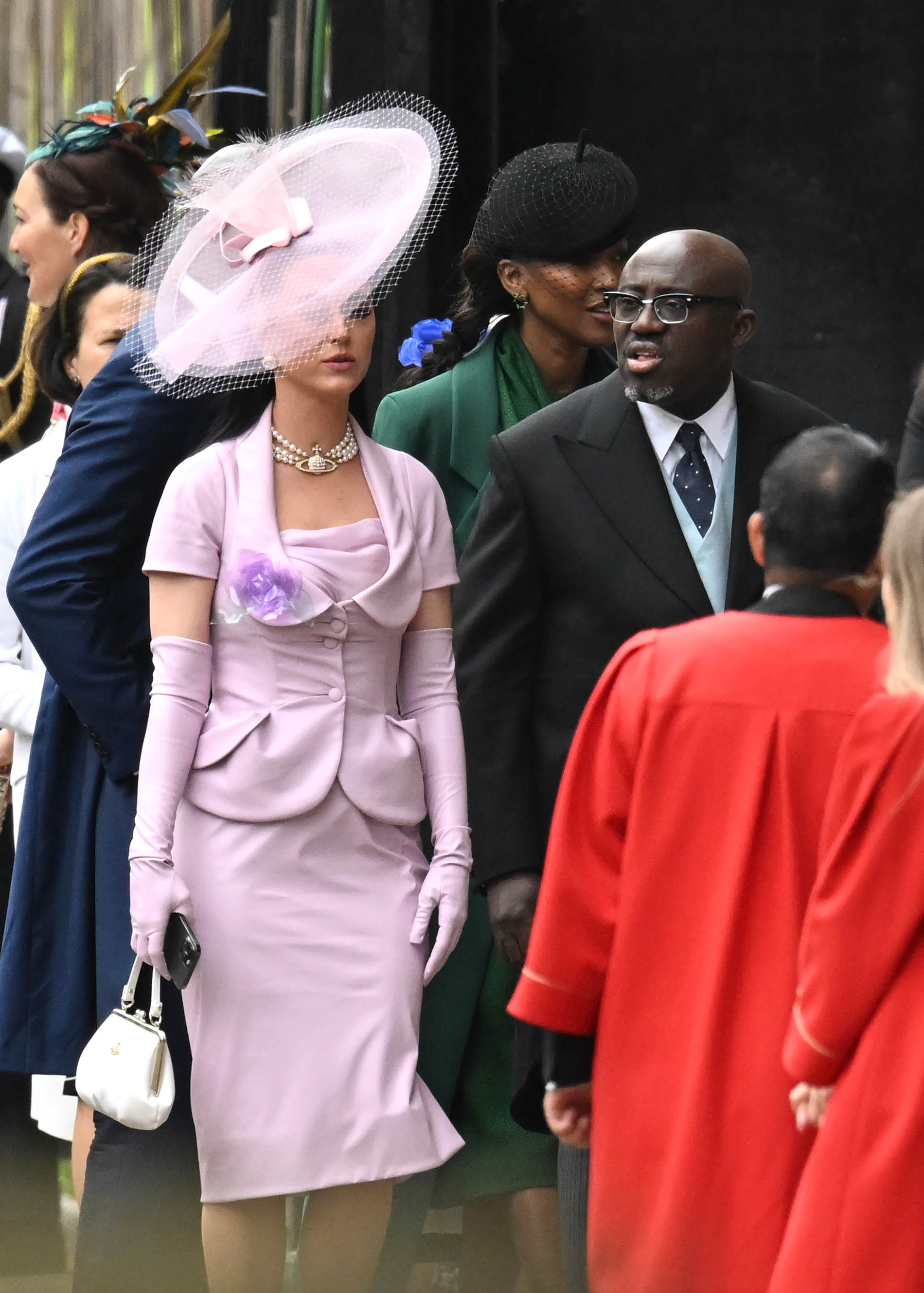 Katy Perry na coroação do Rei Charles III
