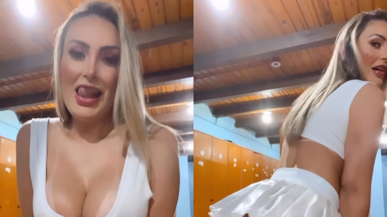 Andressa Urach coleciona críticas negativas após sensualizar na web: “Deus  está triste com isso”