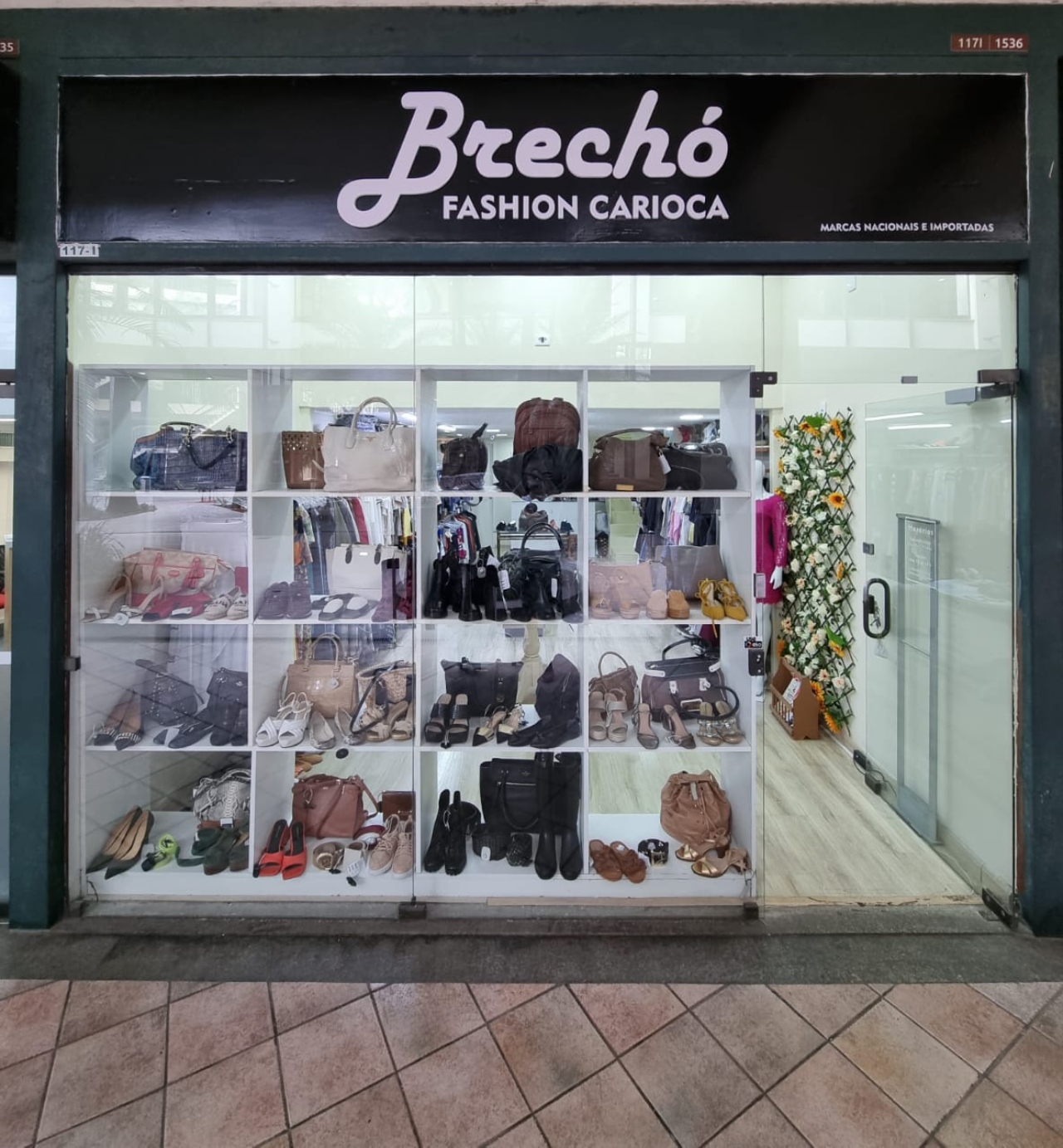 O Brechó Fashion Carioca fica na Barra da Tijuca, no Rio de Janeiro