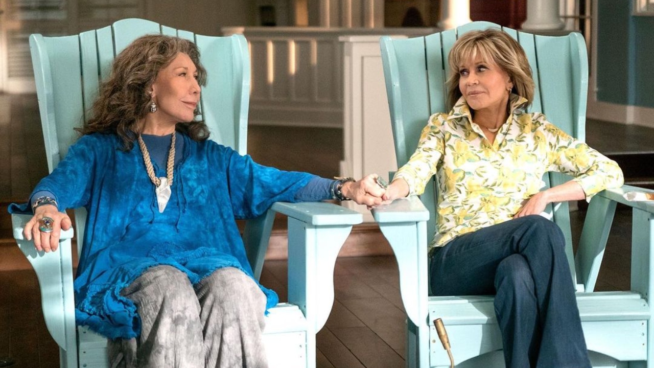 Jane Fonda estreou, ao lado de Lily Tomlin, a série 'Grace and Frankie', disponível na Netflix