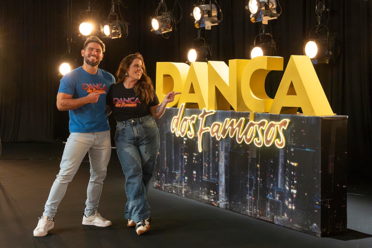 Tati Machado e o professor Diego Maia disputaram a 'Dança dos Famosos 2024'