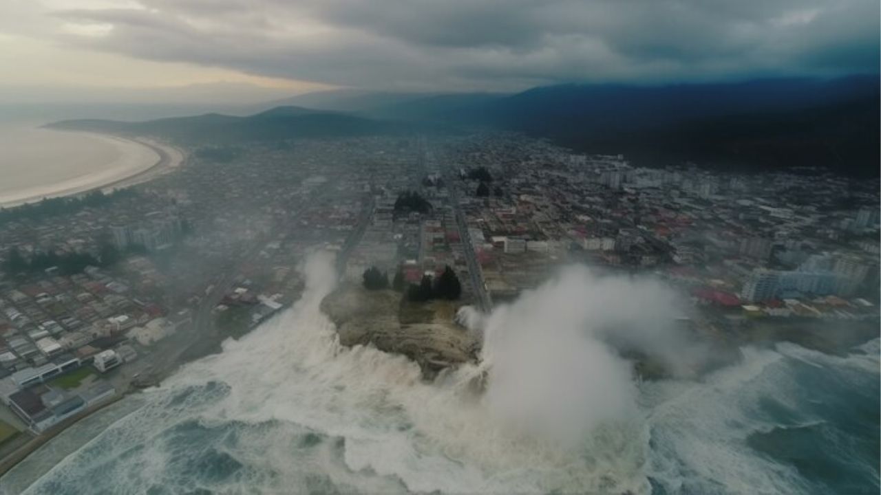 alerta de tsunami no Japão