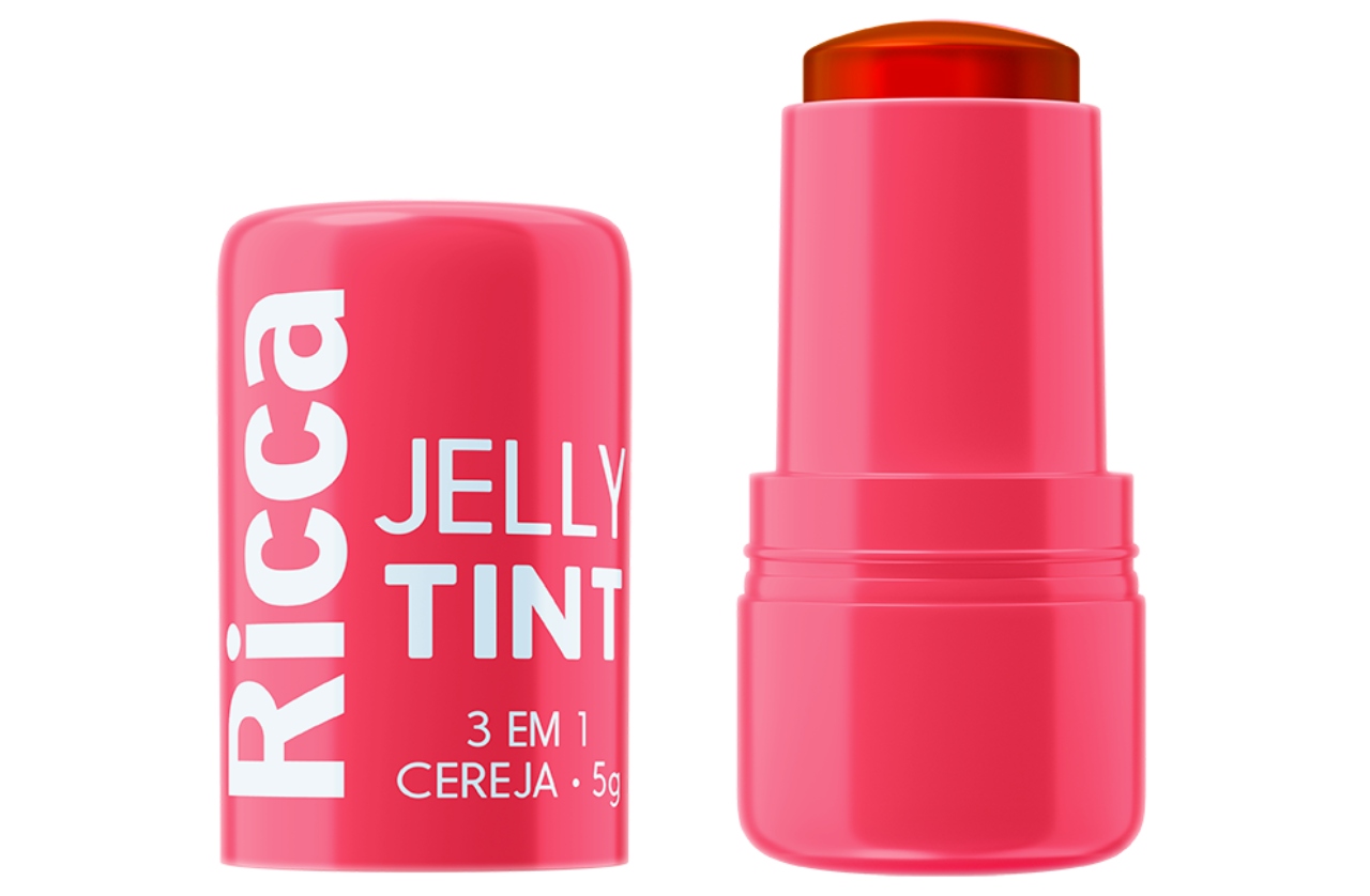 Jelly tint da Ricca é um stick de maquiagem