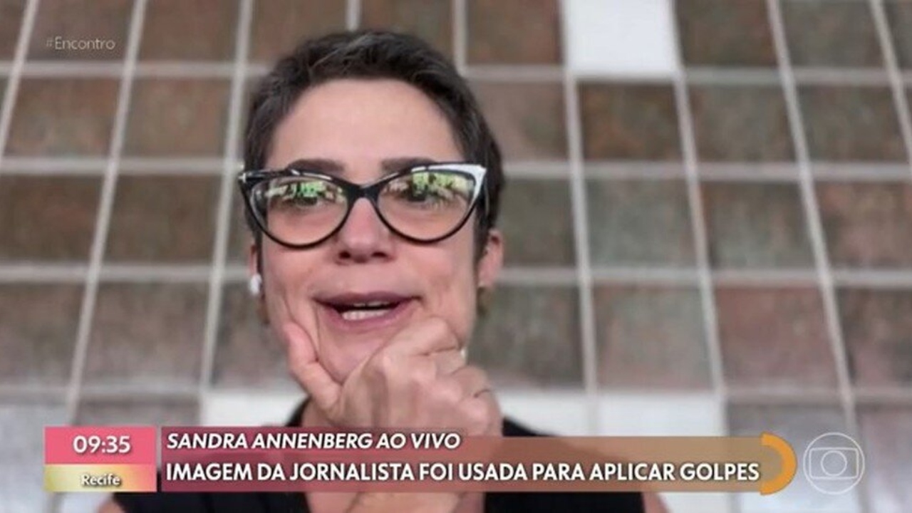 No 'Encontro', Sandra Annenberg detalhou golpe que sofreu