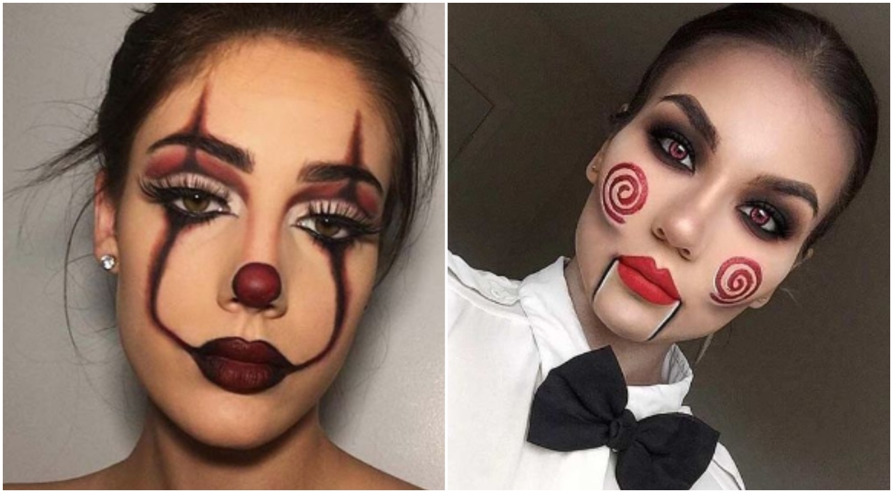 Maquiagem para Halloween: inspirações nos personagens Pennywise e Jigsaw