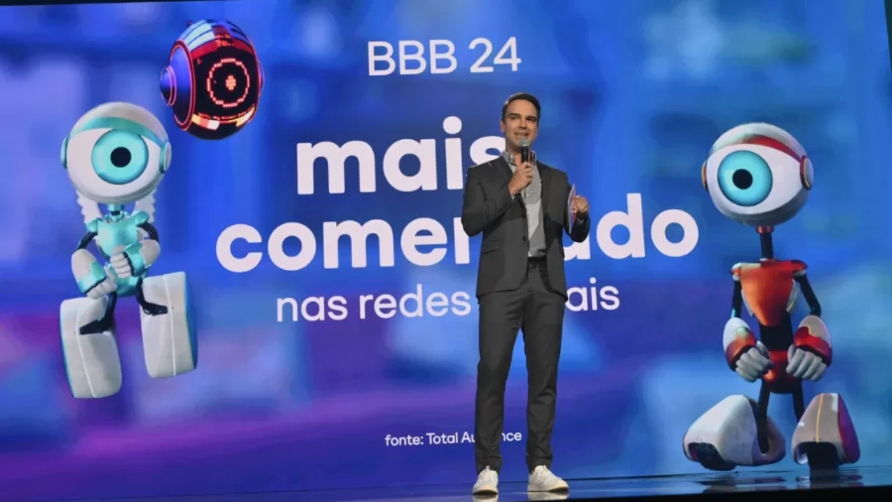 Tadeu Schmidt segue no BBB 25 na comemoração de 60 anos da Globo