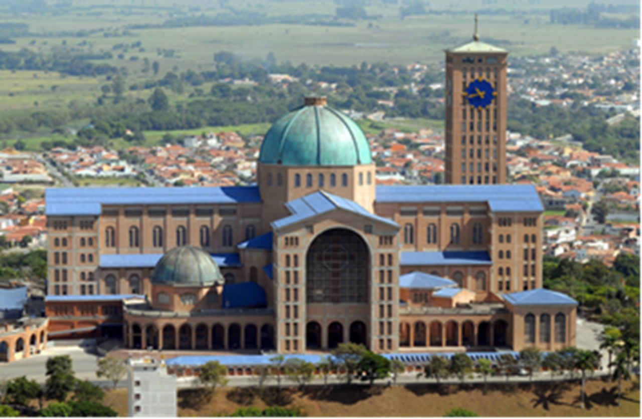 Santuário Nacional de Nossa Senhora Aparecida, em Aparecida (SP)