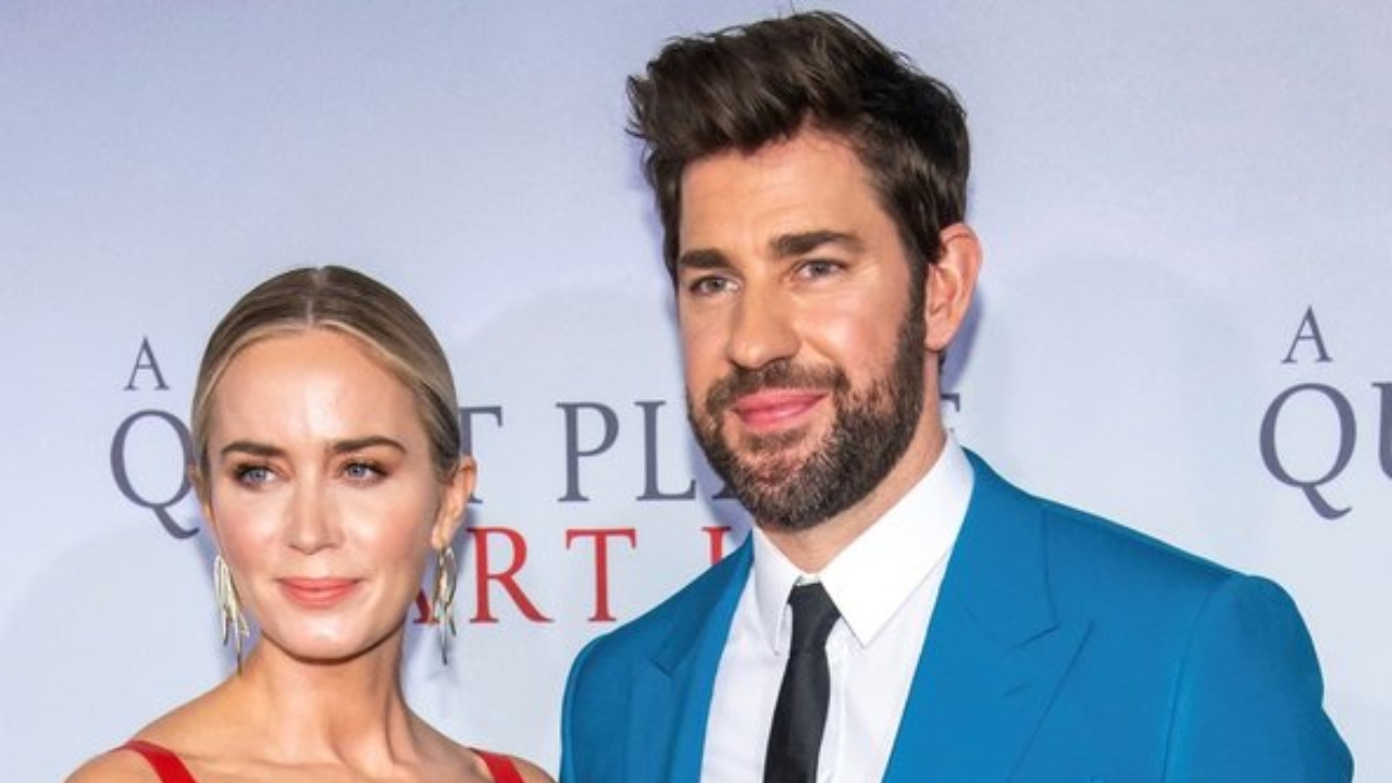 Parceiros na vida e no trabalho, John Krasinski é casado com Emily Blunt