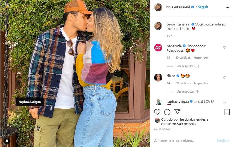 Raphael Veiga brinca sobre noivado com irmã de Luan Santana: 'Bem no jogo e  no amor' - ISTOÉ Independente