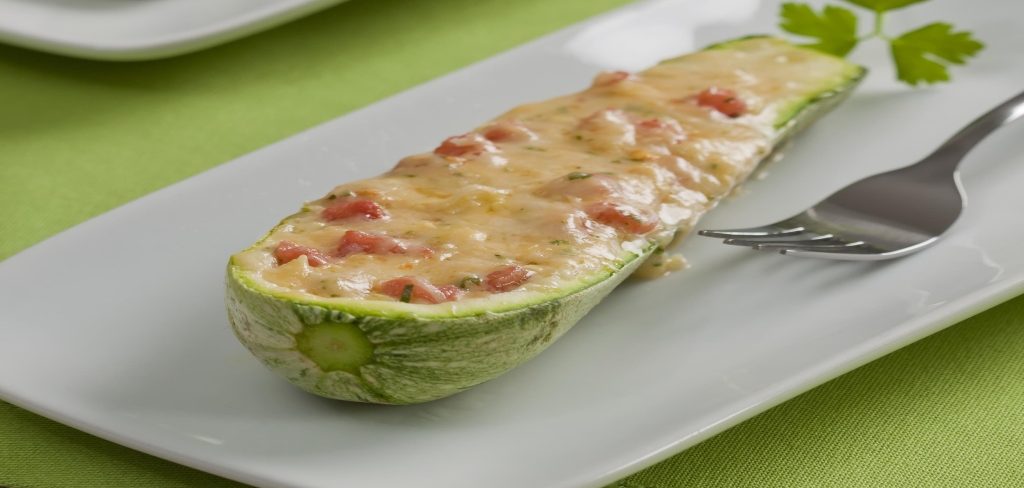 Fotos de abobrinhas recheadas com queijo