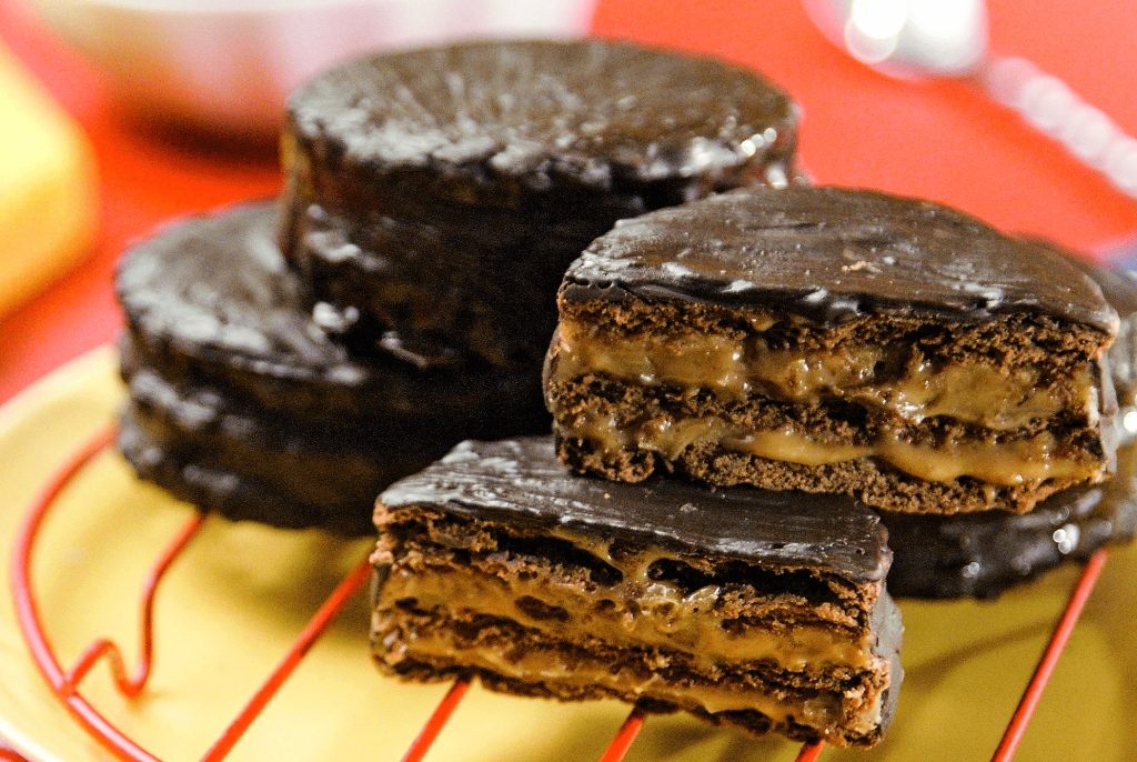 Foto de receita de alfajor de maisena