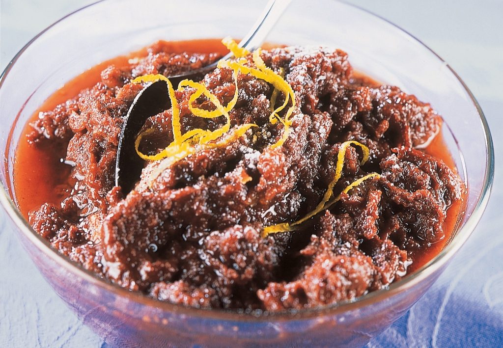 Foto de receita de ambrosia de chocolate