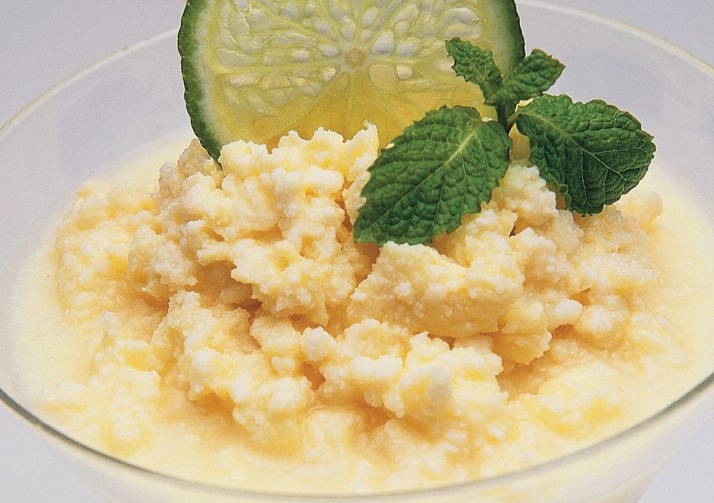 Foto de receita de ambrosia de micro-ondas