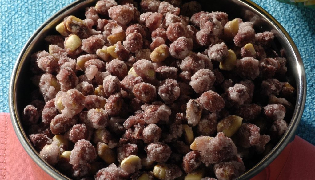 Foto de receita de amendoim açucarado