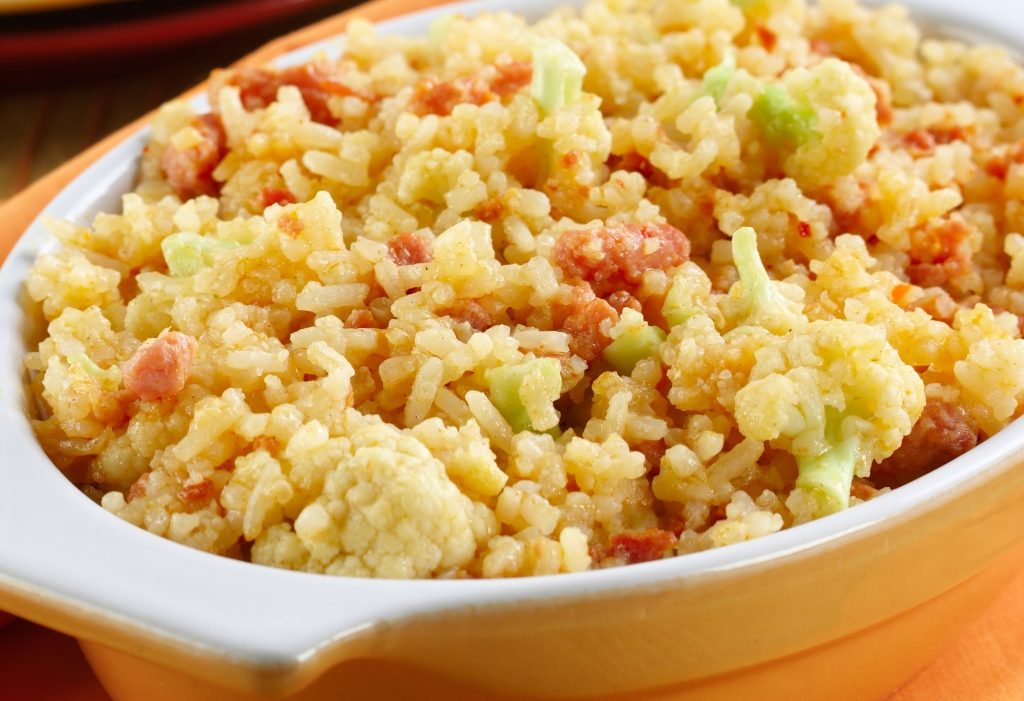 Arroz com Calabresa na Panela de Pressão