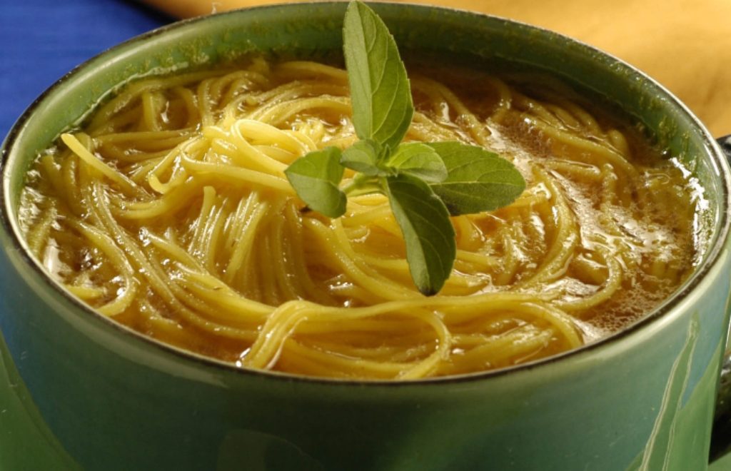 Receita simples de Caldinho de açafrão
