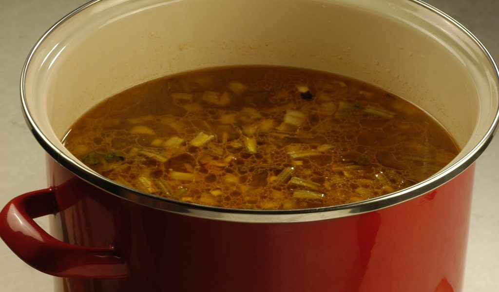 Receita de Caldo de Frango