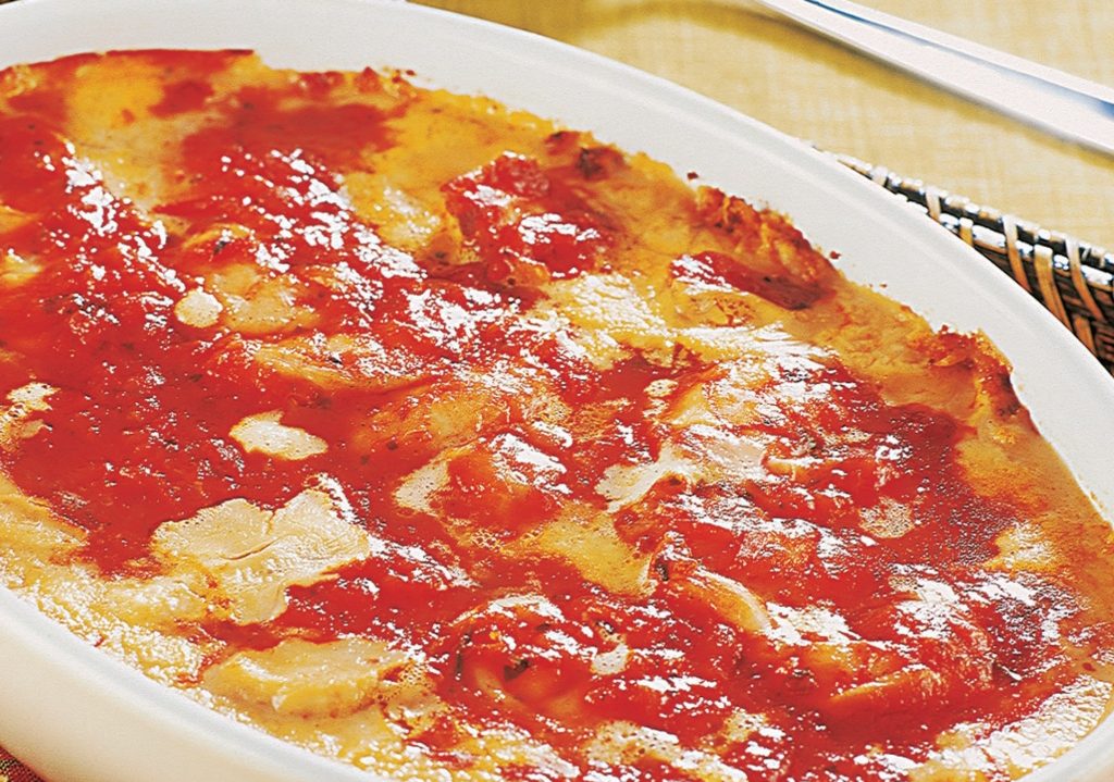 camarão com requeijão cremoso