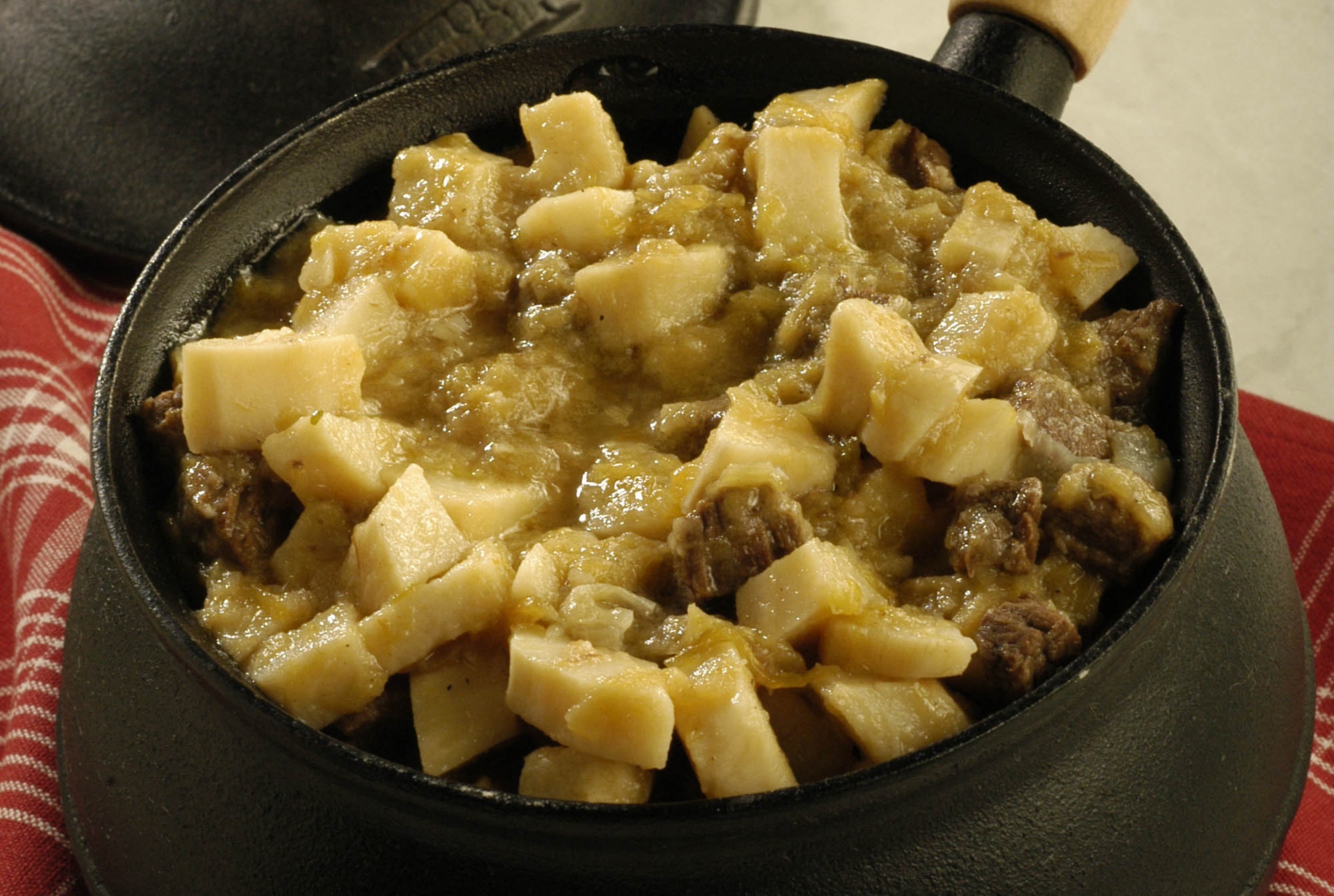 Carne de Panela com Batata-Doce