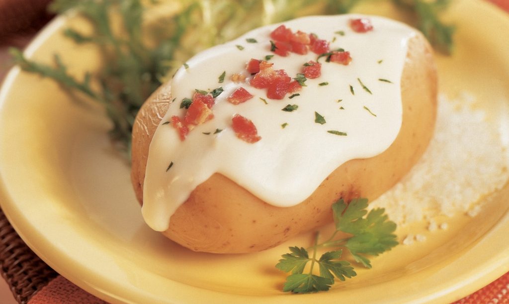 Foto de Baked potato ao requeijão