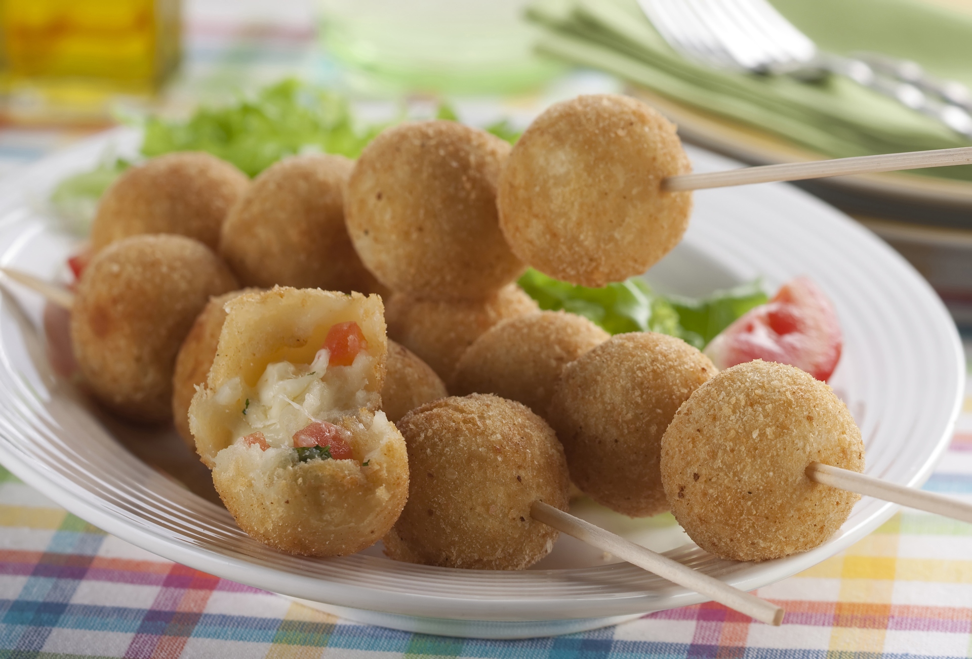 Foto de Bolinha de batata recheadas