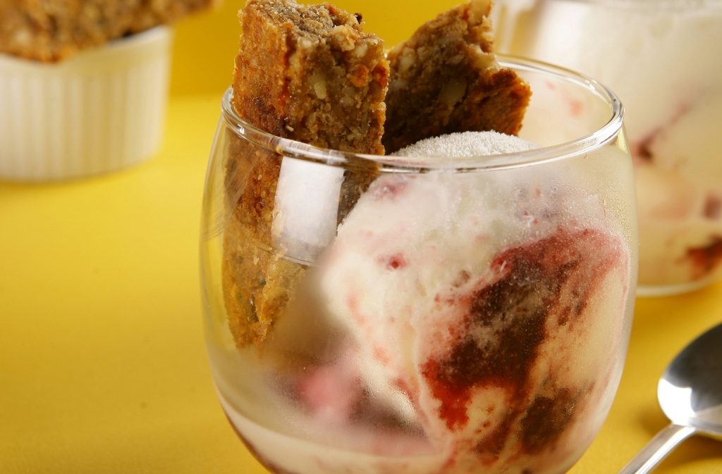 Foto de barrinhas de frutas secas