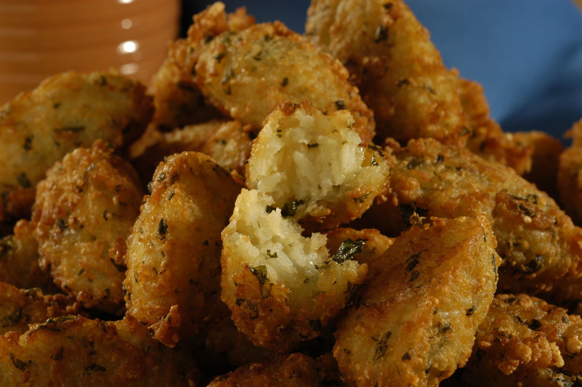 Foto de Bolinho de arroz com hortelã
