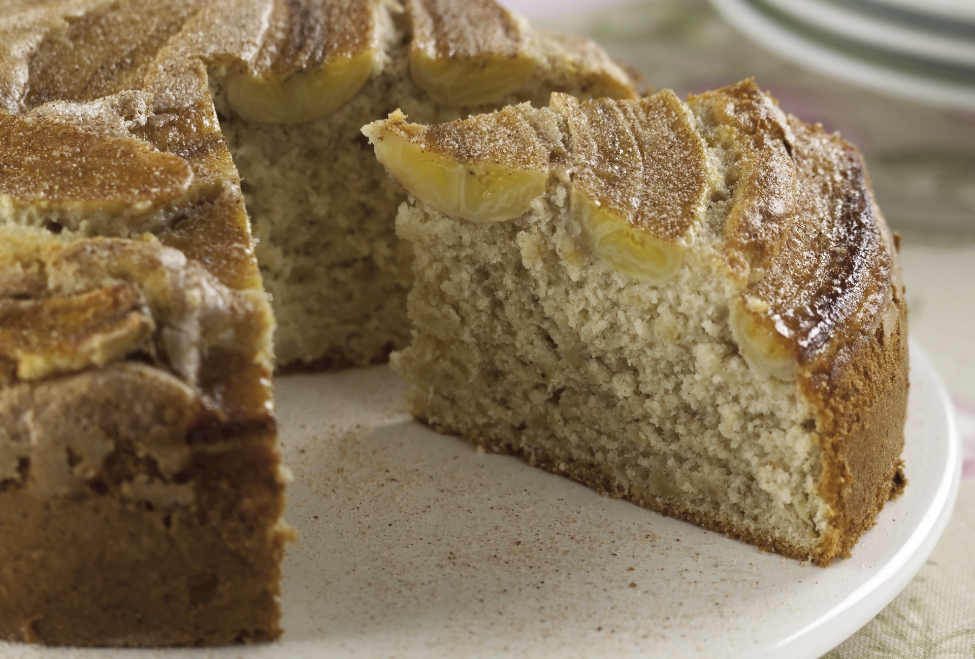 Foto de Bolo de banana com canela